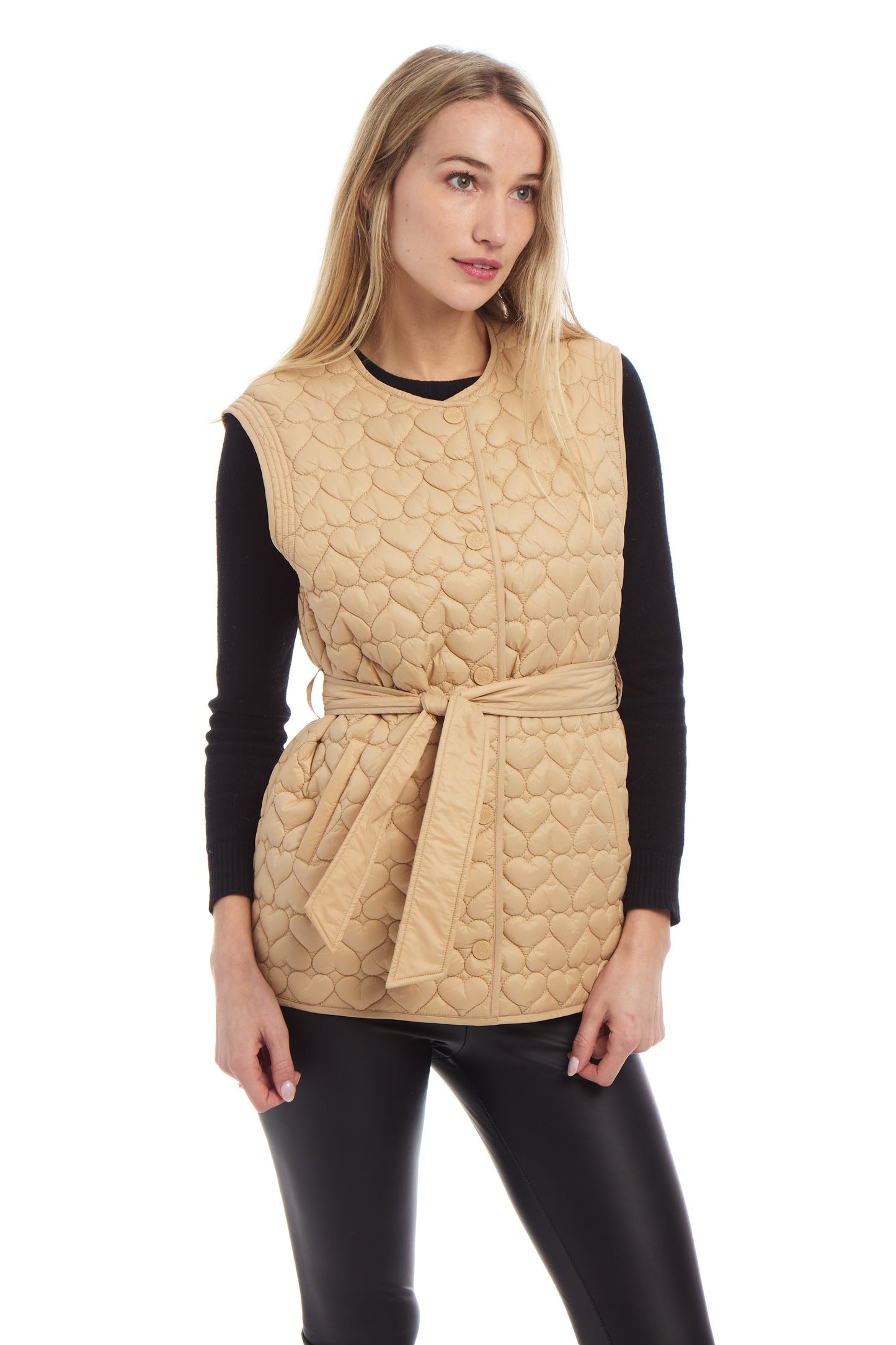 Kate Heart Puffer Vest
