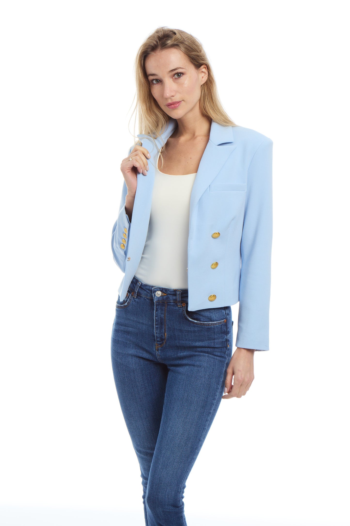 Bella Crop Blazer